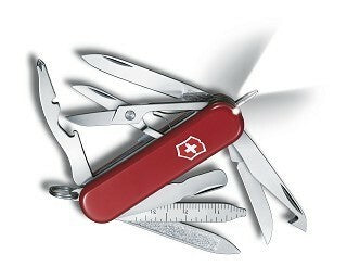 Victorinox Midnite MiniChamp багатофункціональний ніж 58 мм, червоний, 16 функцій