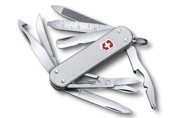 Victorinox Mini Champ Alox багатофункціональний ніж 58 мм, срібна, 14 функцій