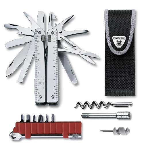 Victorinox SwissTool Plus багатофункціональний інструмент у нейлоновому чохлі