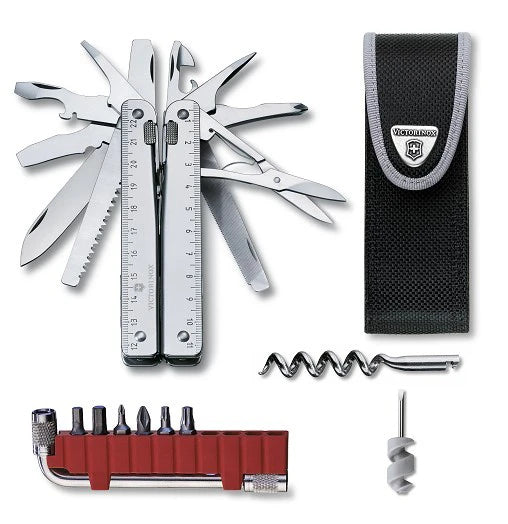 Victorinox SwissTool Plus багатофункціональний інструмент у нейлоновому чохлі