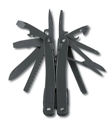 Victorinox SwissTool Spirit PVD багатофункційний інструмент у військовому чохлі