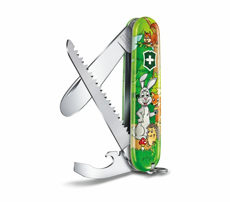 Victorinox My First Animal Edition мультифункціональний ніж для дітей, мотив зайця, 9 функцій