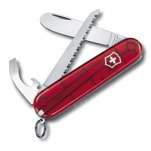 Victorinox My First багатофункціональний ніж для дітей, прозорий червоний, 9 функцій