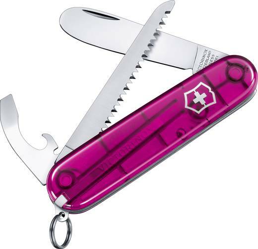 Victorinox My First багатофункціональний ніж для дітей, прозорий рожевий, 9 функцій