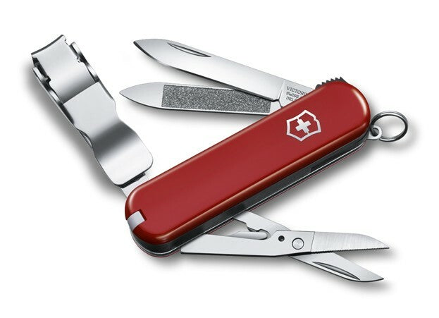 Victorinox NailClip 580 багатофункціональний ніж, червоний, 8 функцій, 65 мм