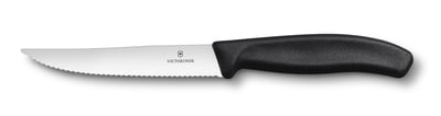 Victorinox Swiss Classic ніж для стейку та піци, чорний