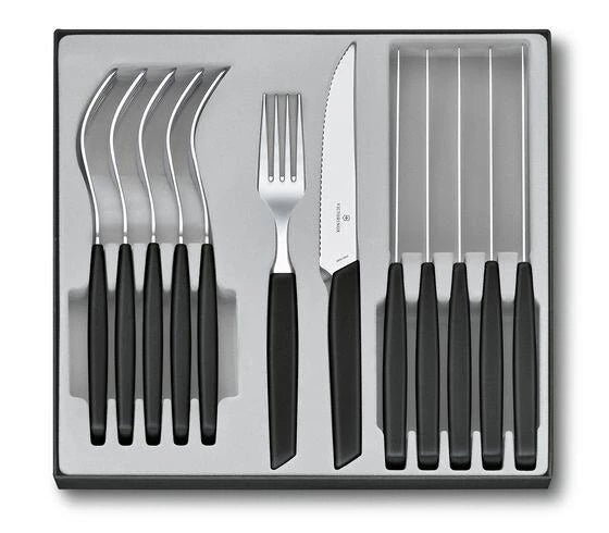 Victorinox Swiss Modern набір столових приборів ніж і виделка для стейку 12 шт., 12 шт.