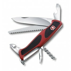 Victorinox RangerGrip 55 багатофункціональний ніж 130 мм, червоно-чорний, 12 функцій