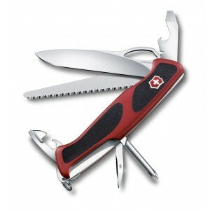 Victorinox RangerGrip 78 багатофункціональний ніж 130 мм, червоно-чорний, 12 функцій