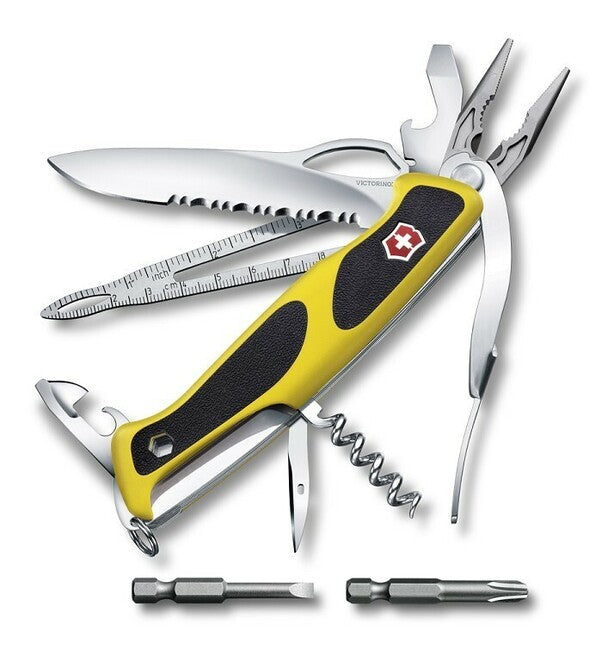 Victorinox RangerGrip Boatsman багатофункціональний ніж 130 мм, чорно-жовтий, 21 функція