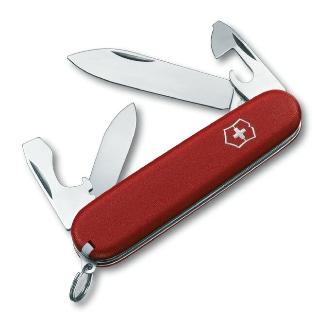 Victorinox Recruit багатофункціональний ніж 84 мм, червоний, 10 функцій, блістер