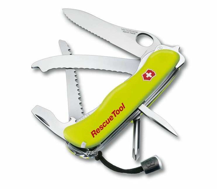 Victorinox RescueTool багатофункціональний ніж, жовта люмінесцентна, 13 функцій, блістер