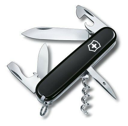 Victorinox Spartan багатофункціональний ніж 91 мм, чорний, 12 функцій, блістер