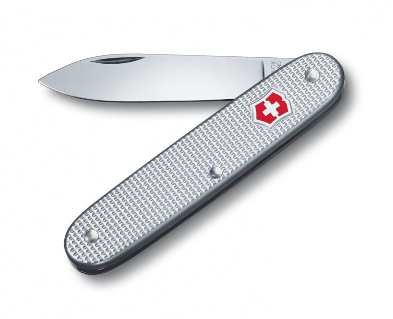 Victorinox Swiss Army 1 Alox складаний ніж 93 мм, срібний, ребристою ручкою