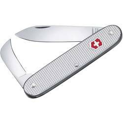 Victorinox Swiss Army 2 багатофункціональний ніж 93 мм, срібний, рифлена рукоятка, 2 функції