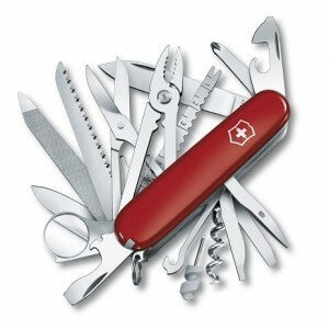 Victorinox Swiss Champ багатофункціональний ніж 91 мм, червоний, 33 функції