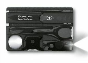 Victorinox SwissCard Lite портативний ніж Onyx, прозорна чорна, 13 функцій