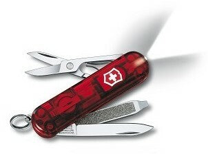 Victorinox SwissLite Ruby багатофункціональний ніж 58 мм, 7 функцій, прозорий темно-червоний