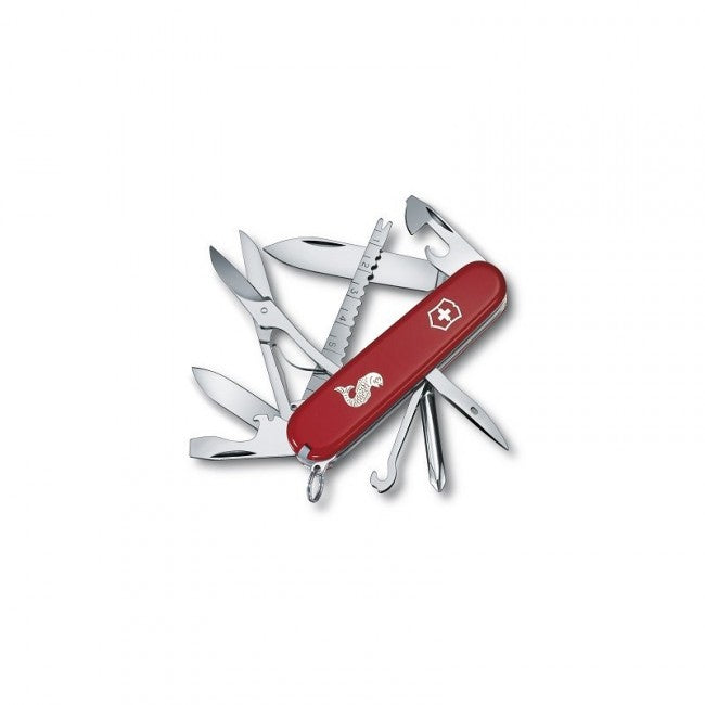 Victorinox Fisherman складаний ніж 91мм, червоний
