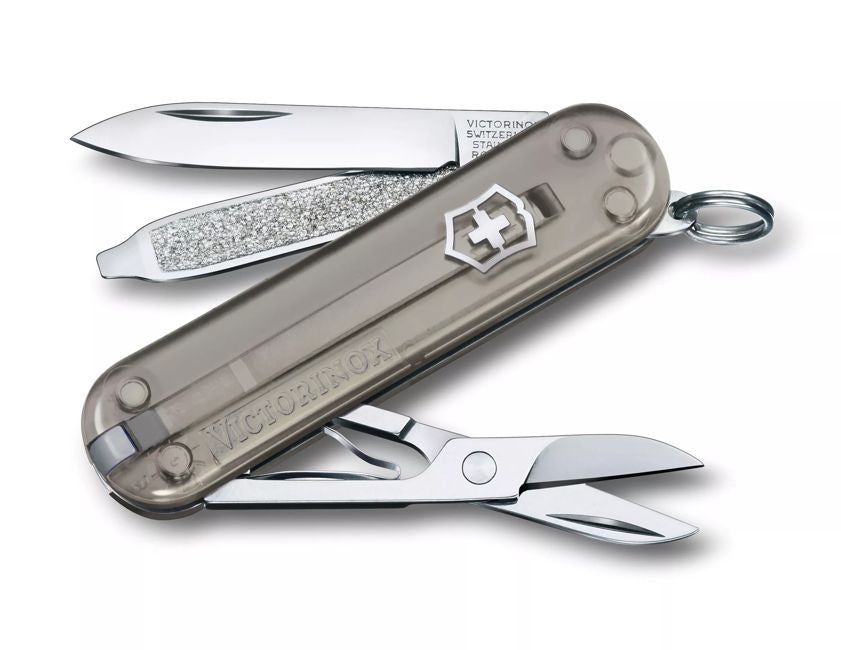 Victorinox Classic SD складаний ніж, прозорий, сірий