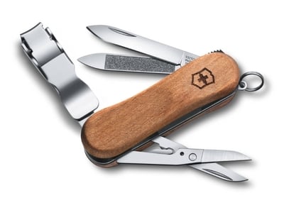 Victorinox NailClip Wood 580 складаний ніж