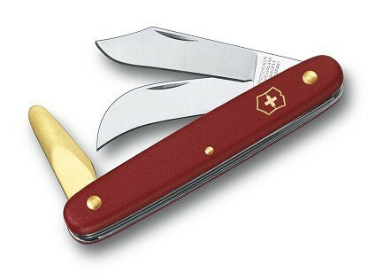 Victorinox садовий ніж 100 мм, червоний, 3 функції