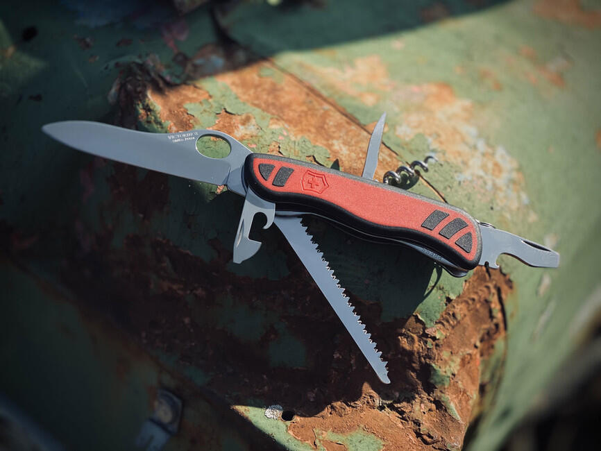 Victorinox Forester перочинний ніж VX, червоно-чорний, 111mm
