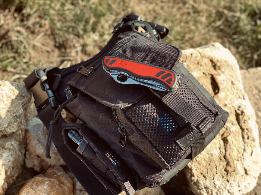 Victorinox Forester перочинний ніж VX, червоно-чорний, 111mm