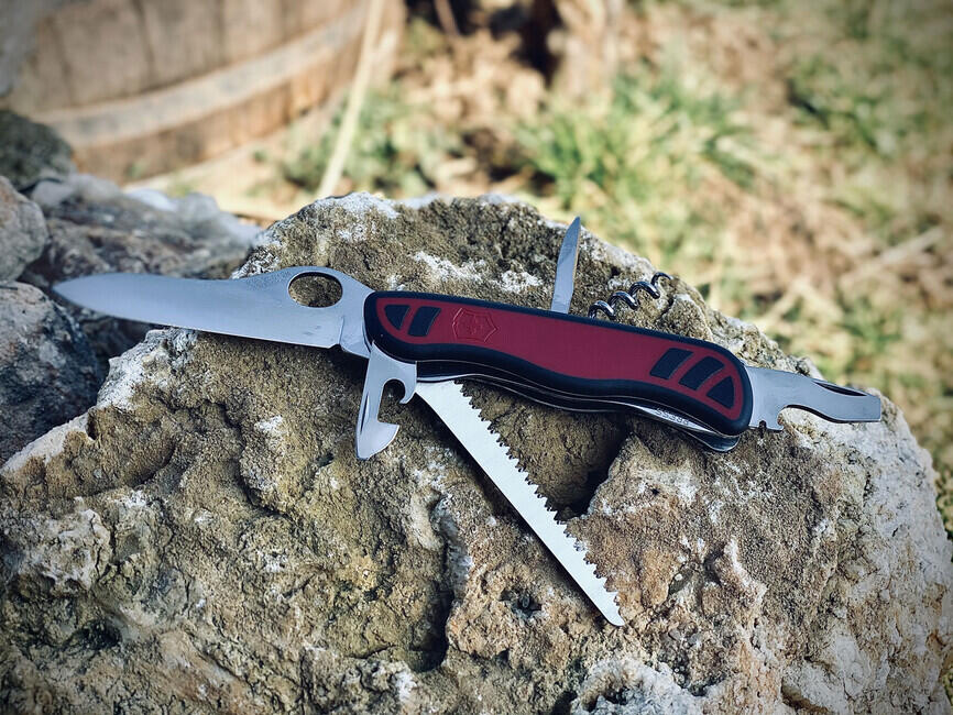 Victorinox Forester перочинний ніж VX, червоно-чорний, 111mm