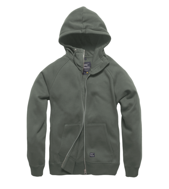Vintage Industries Basing толстовка з капюшоном, середньо-сірий
