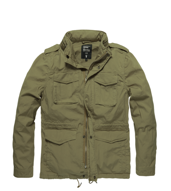 Vintage Industries Beyden куртка, оливкова