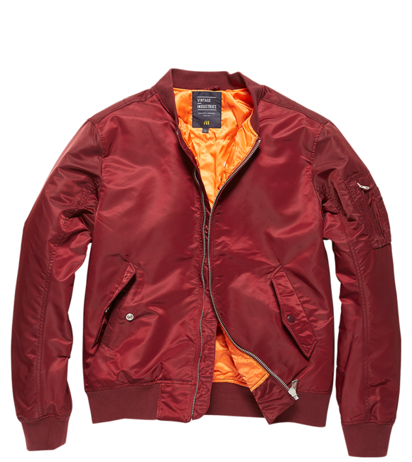Vintage Industries Welder Bomber перехідна куртка, night sky темно-синя