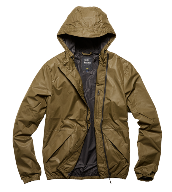 Vintage Industries Dune куртка, оливкова