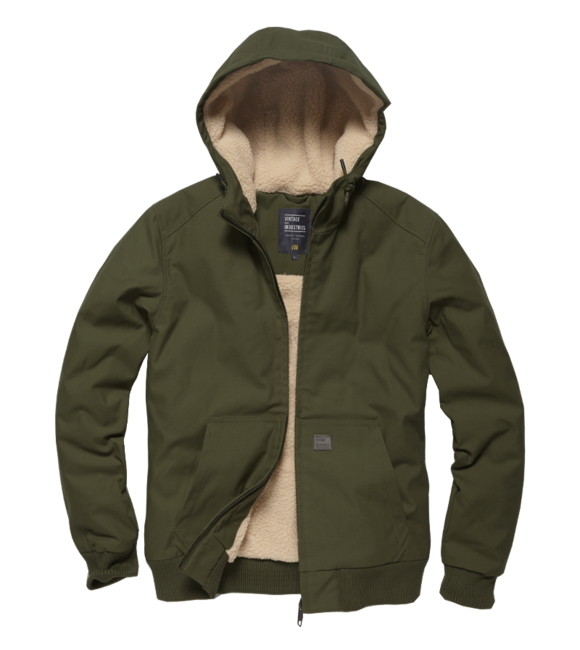 Vintage Industries Datton зимова куртка, темно-оливкова