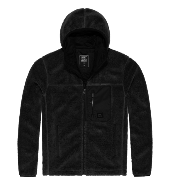 Vintage Industries Dustin флісова толстовка з підкладкою шерпа, темна оливкова