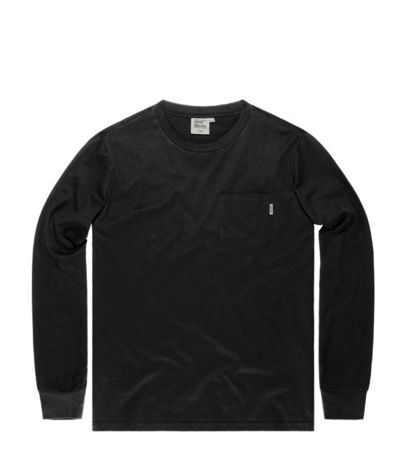 Vintage Industries Grant футболка з довгим рукавом та кишенею, сіро-зелена