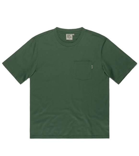 Vintage Industries сіра футболка з кишенею, дреб