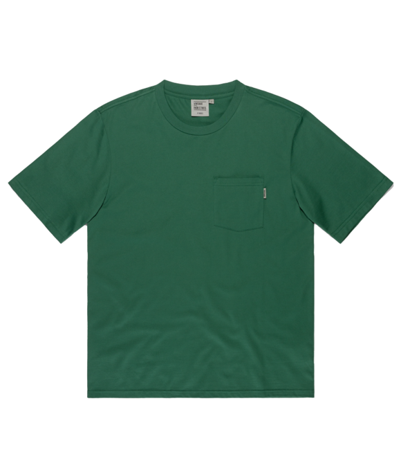 Vintage Industries сіра футболка з кишенею, качка