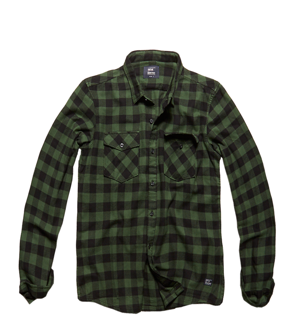Vintage Industries Harley сорочка, жовта в клітинку