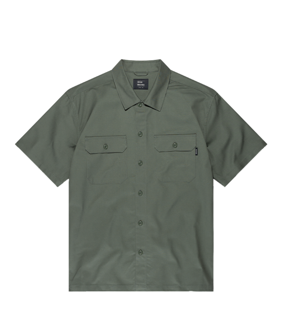 Vintage Industries Dexter сорочка, світло-оливкова