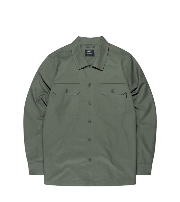 Vintage Industries Harris сорочка, світло-оливкова