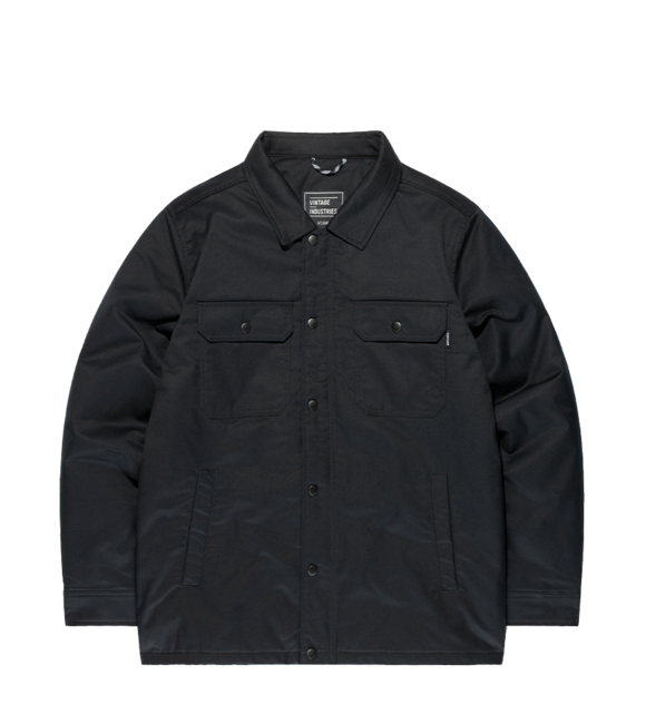 Vintage Industries Hendrix сорочкова куртка, чорна