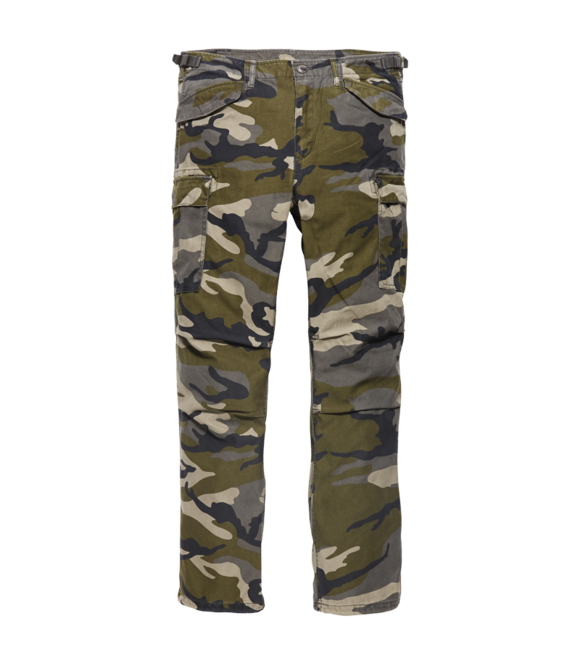 Vintage Industries M65 штани heavy satin, streetcamo