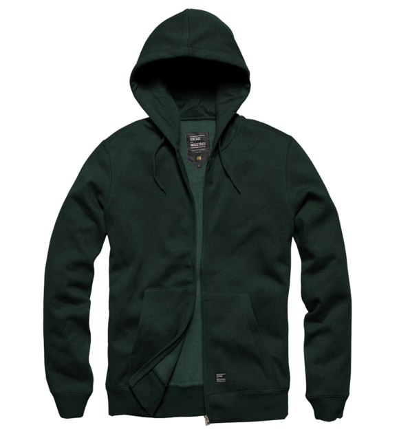 Vintage Industries Redstone толстовка з капюшоном, зелена