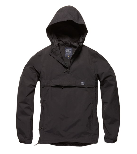 Vintage Industries Shooter Anorak куртка, чорна