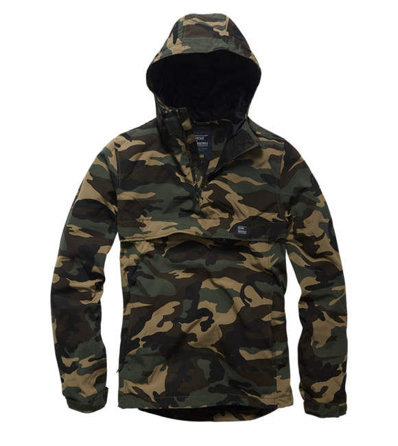 Vintage Industries Shooter Anorak перехідна куртка, woodland camo