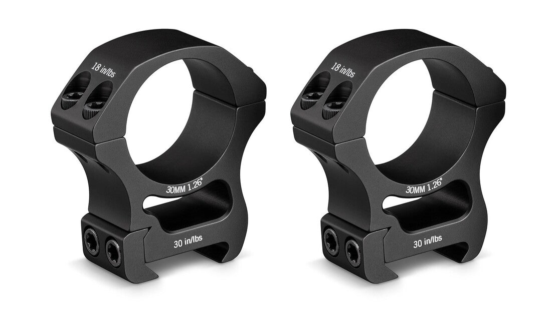 Vortex Optics Pro Series монтажні кільця 30 мм High - 1.26