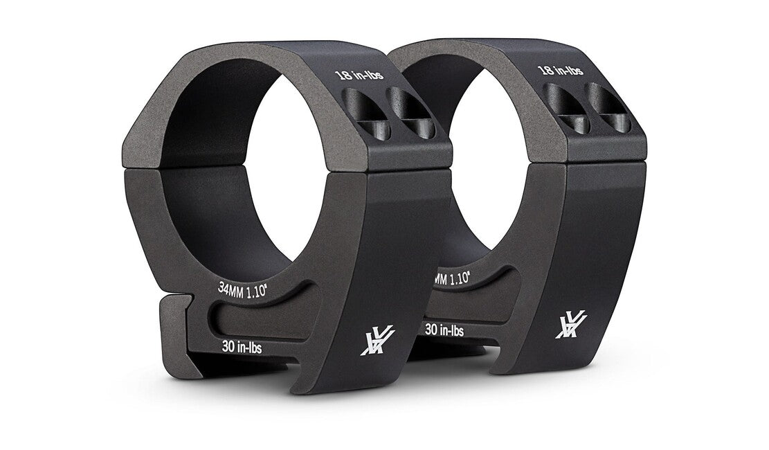 Vortex Optics Pro Series кільця для монтажу 34mm, середні - 1.10