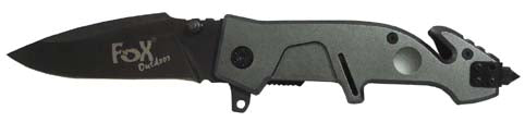 Fox Outdoor GTC складаний ніж 24см, сірий