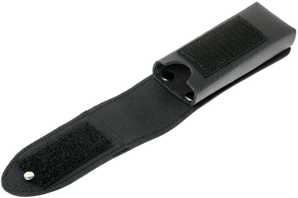 Victorinox довгий шкіряний чохол до 111мм, чорний
